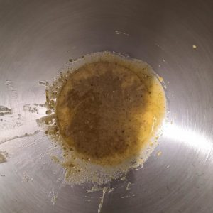 Cake pistache étape 1