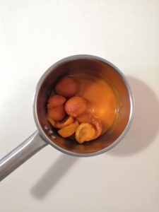 Cuisson des abricots pour insert abricot