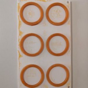 Assemblage des inserts abricot