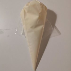 Poche à douille de mousse fromage blanc