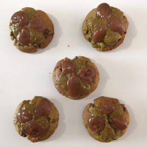 Montage du cookie pistache