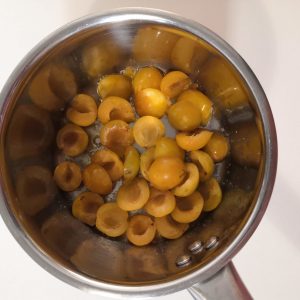 Mirabelles rôties