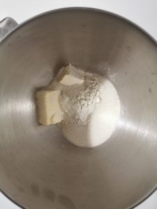 Préparation pâte pour croustillant chocolat au lait