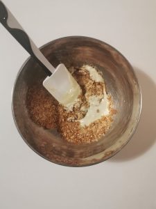 Mélange coco, gavottes et chocolat blanc