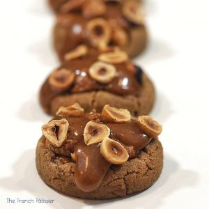 Cookies noisette caramel