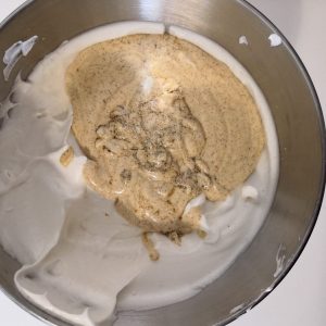 Emulsion dans meringue pour annecien