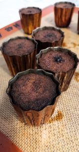 Cannelés après cuisson
