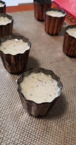 Cannelés avant cuisson