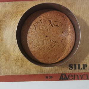Cake chocolat après cuisson