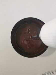 glaçage miroir chocolat mixé