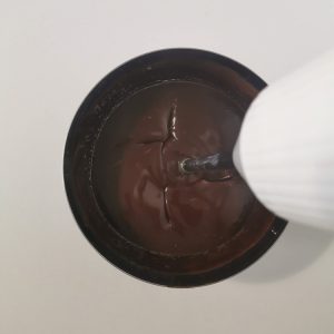 glaçage miroir chocolat mixé