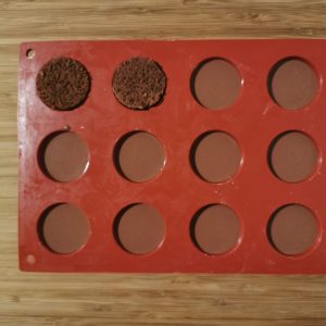 Moulage namelaka et cake pour insert Encuentr'oeuf