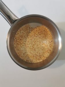 Infusion lait piment d'Espelette