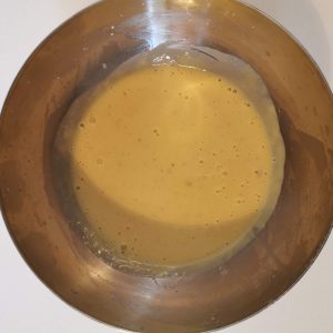 Crème anglaise au piment d'Espelette