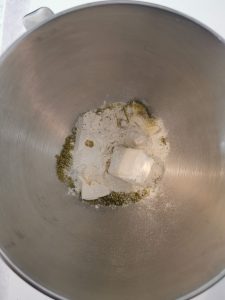 Ingrédients pour streuzel pistache