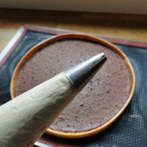 mise en poche crème diplomate