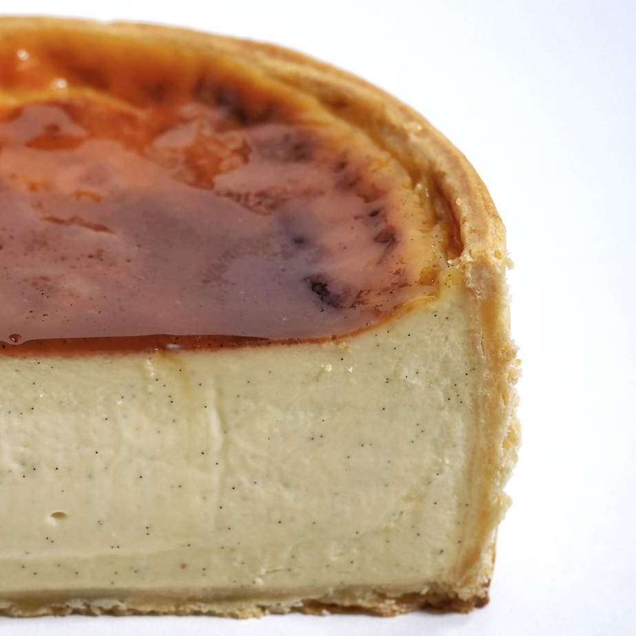 flan parisien découpé