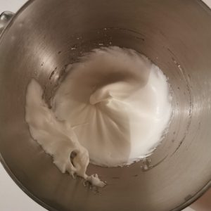 blancs d'oeuf au bec d'oiseau