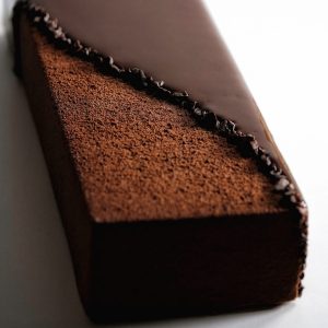 bûche écrin chocolat pénombre