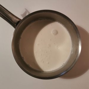 crème chaude ganache montée chocolat