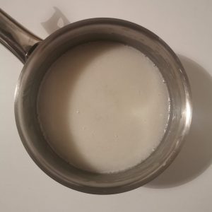 purée de coco et glucose pour glaçage blanc