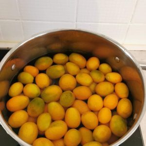 kumquats blanchis