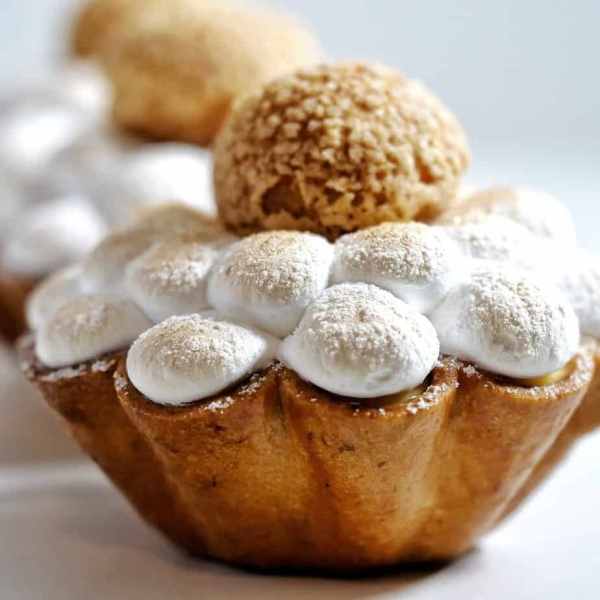 Carnet de recette - Tartelette fleur de citron meringuée