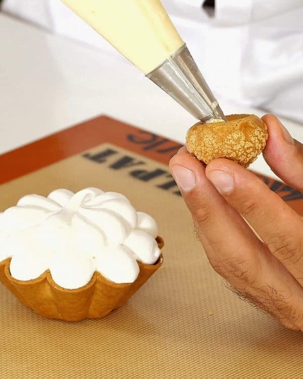 Cours de pâtisserie - Tartelette fleur de citron meringuée – Image 4