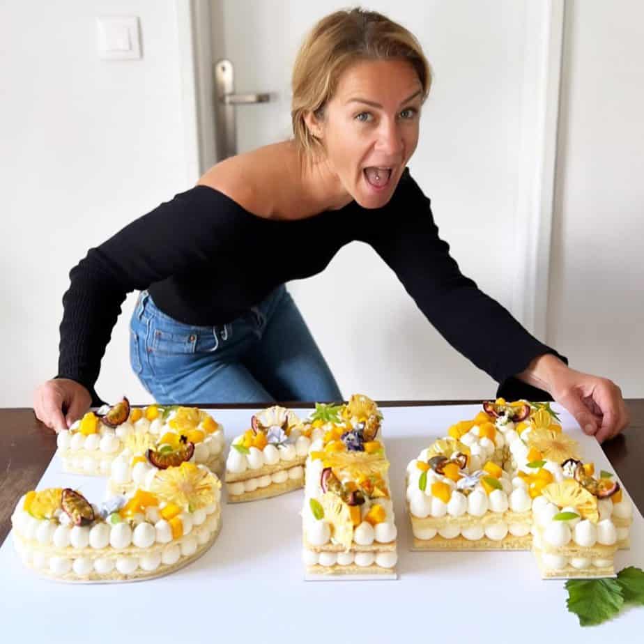 Cours de pâtisserie - Number Cake exotique – Image 4