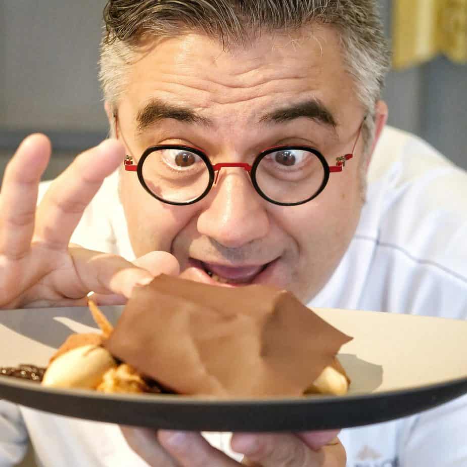 Carnet de recette - Diversion gourmande poire, noisette & Dulcey avec Frédéric Bau