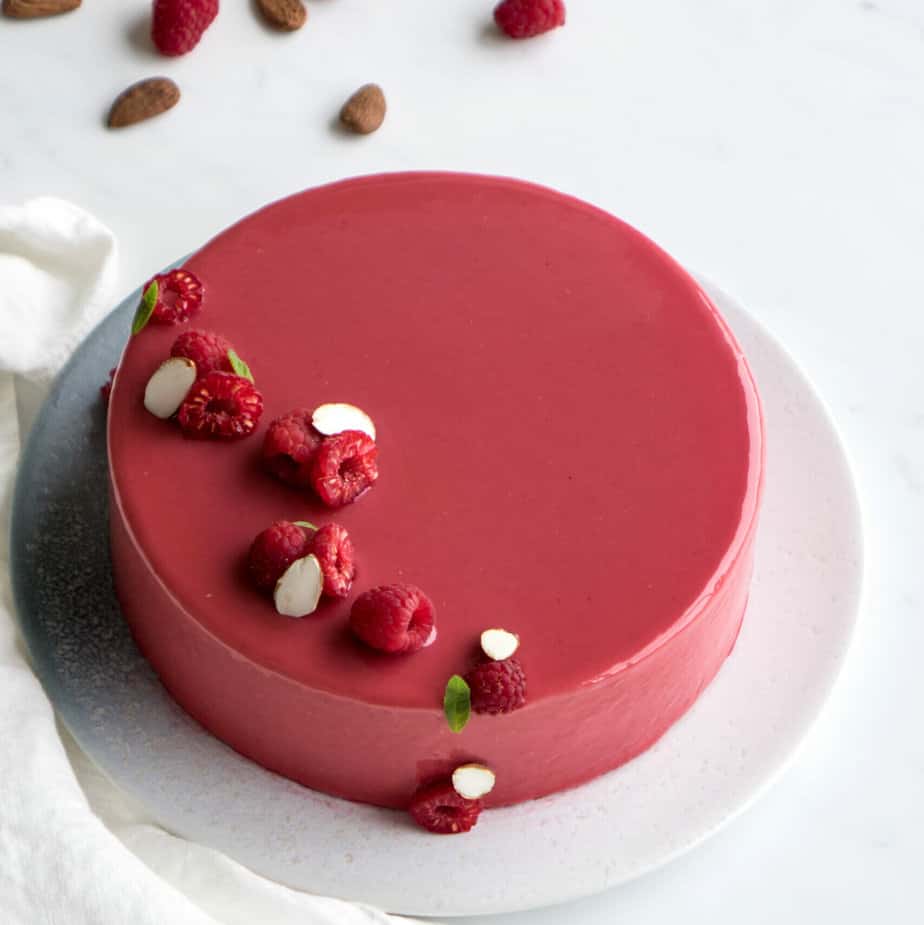 Cours de pâtisserie - Entremets framboise vanille