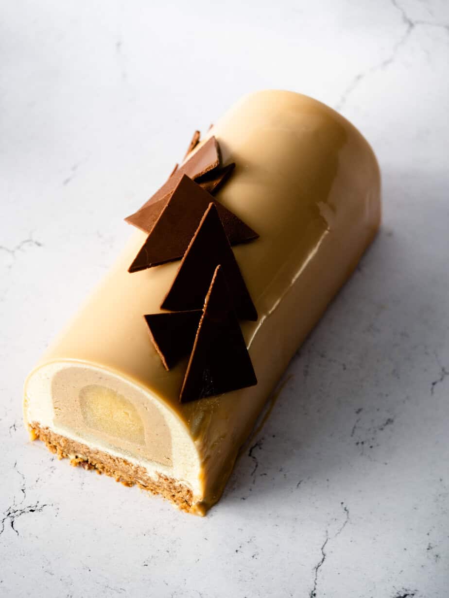 Cours de pâtisserie - Entremets Signature Poire-Dulcey-Pécan en 3 formats – Image 4