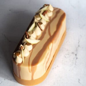 Carnet de Recette - Bûche Signature Poire-Dulcey-Pécan en 3 formats