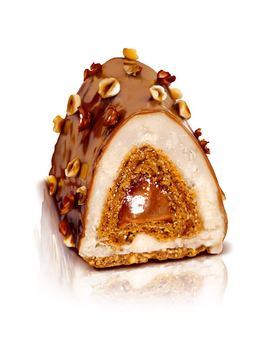 Illustration Bûche NOISETTE
