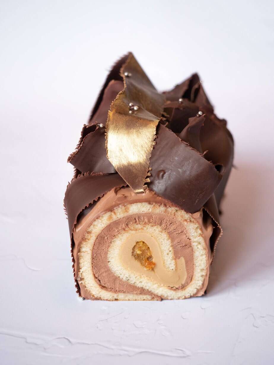 Cours de pâtisserie par Frédéric Bau - Bûche et Entremets de fête