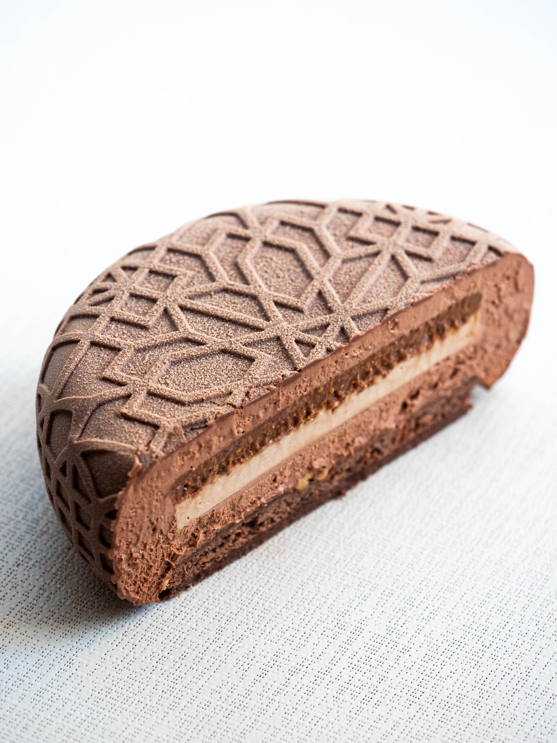 Carnet de Recette - Entremets "Abellana" chocolat et noisette avec Aurélien Cohen